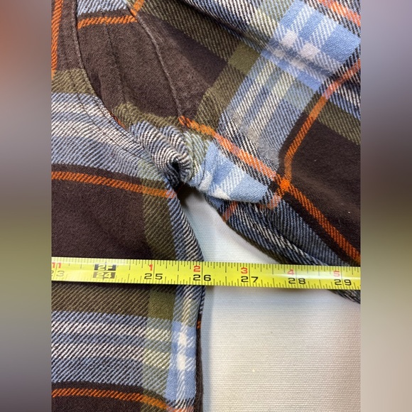 Duluth Trading Burleyweight men’s plaid button down shirt size XL outdoor casual - Picture 5 of 6